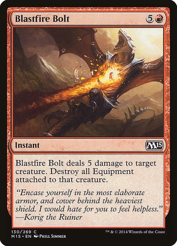 Blastfire Bolt (M15) (130)