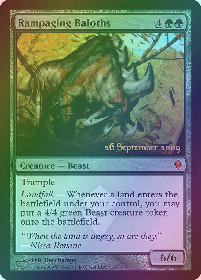 Rampaging Baloths (PZEN) (178★) / Foil