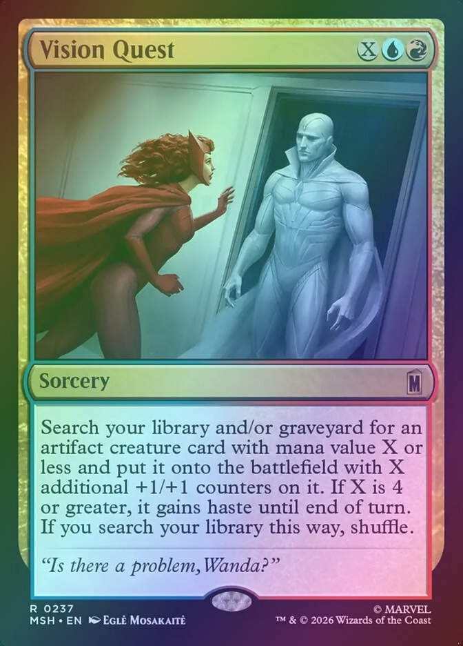 Vision Quest (MSH) (237) / Foil