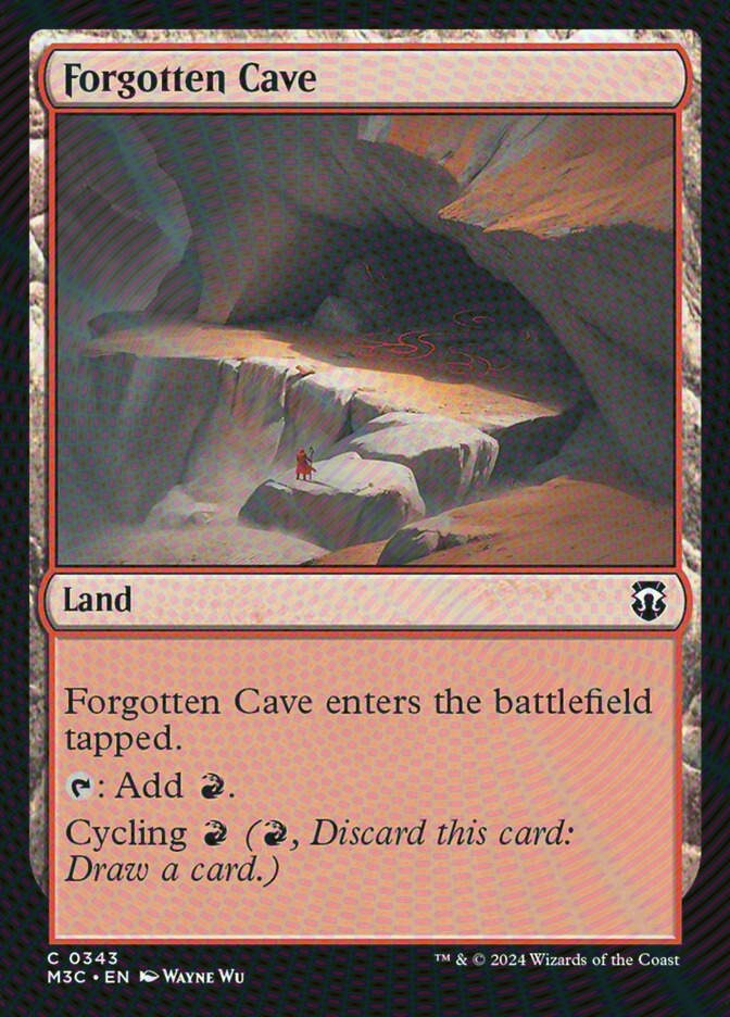 Forgotten Cave (M3C) (343) / Ripple Foil