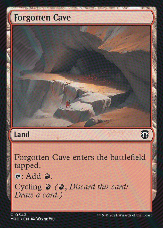 Forgotten Cave (M3C) (343) / Ripple Foil