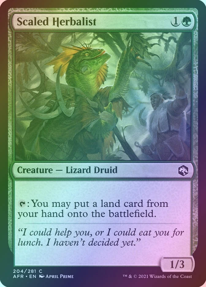 Scaled Herbalist (AFR) (204) / Foil