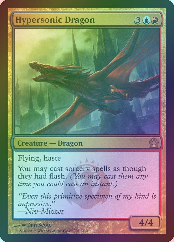 Hypersonic Dragon (RTR) (170) / Foil