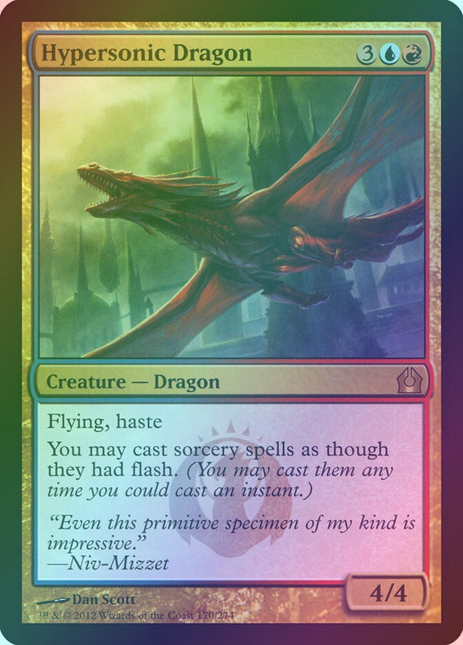 Hypersonic Dragon (RTR) (170) / Foil