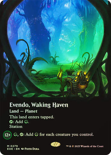 Evendo, Waking Haven (EOE) (279) / Borderless Foil