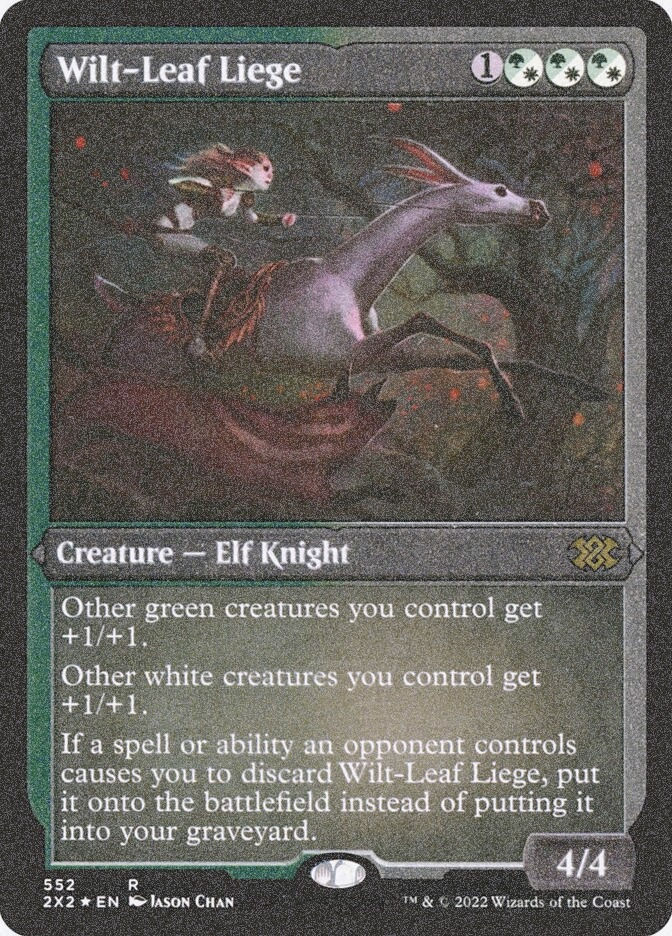 Wilt-Leaf Liege (2X2) (552) / Foil Etched