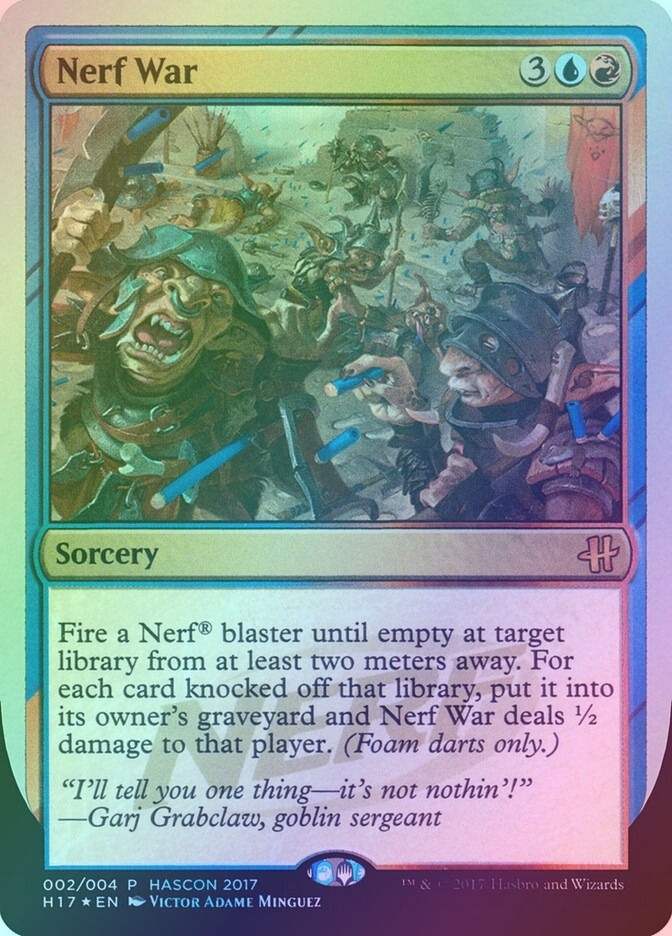 Nerf War (H17) (2) / Foil