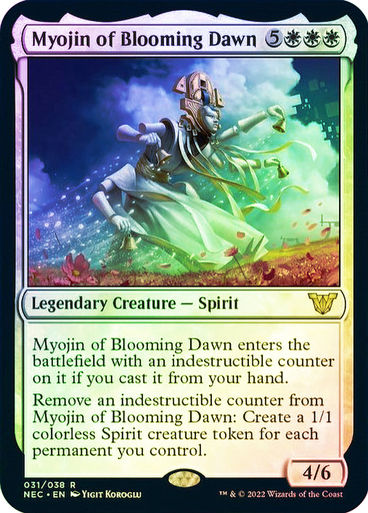 Myojin of Blooming Dawn (NEC) / Foil