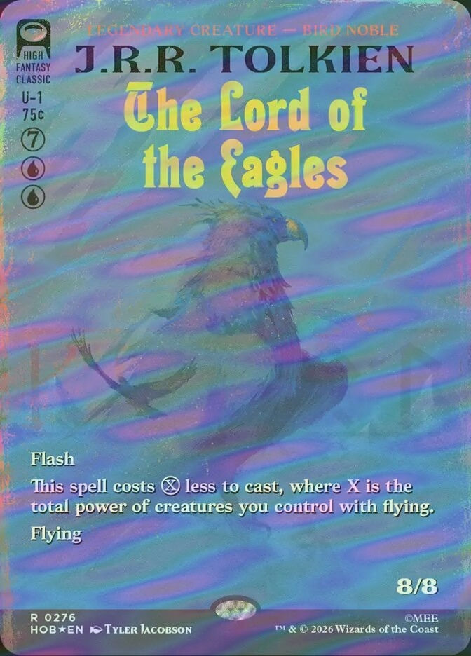 The Lord of the Eagles (HOB) (276) / Surge Foil