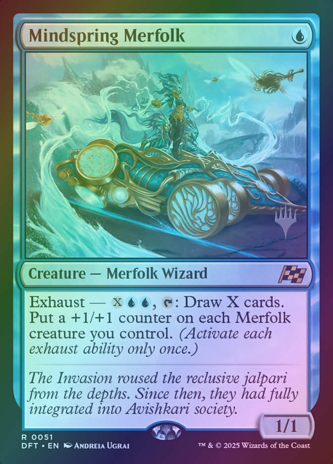 Mindspring Merfolk (PDFT) (51p) / Foil