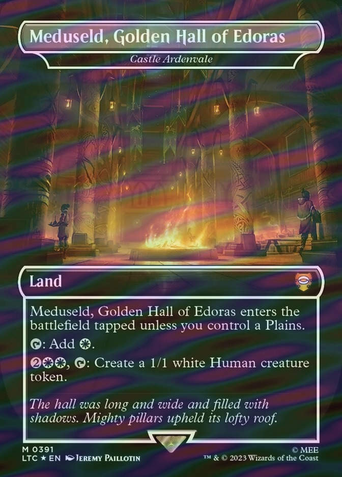 Castle Ardenvale (LTC) (391) / Borderless / Surge Foil