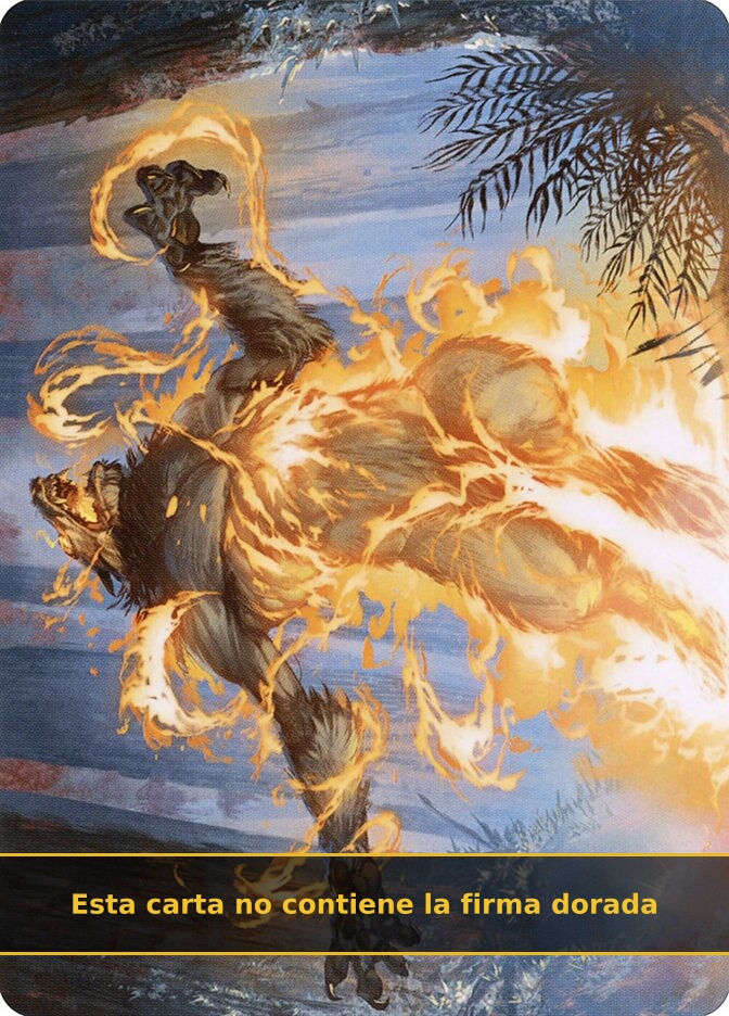 Burn the Accursed (AMID) (42) / No Firmada
