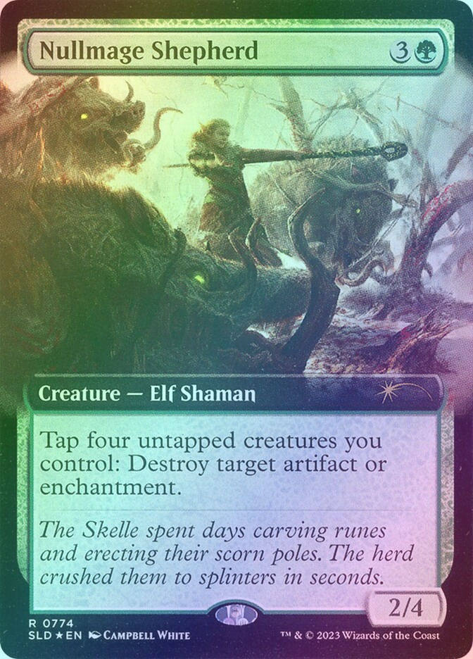 Nullmage Shepherd (SLD) (774) / Extended Art / Foil