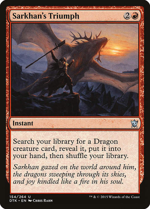 Sarkhan's Triumph (DTK)