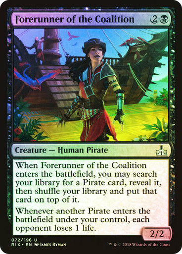 Forerunner of the Coalition (RIX) (72) / Foil