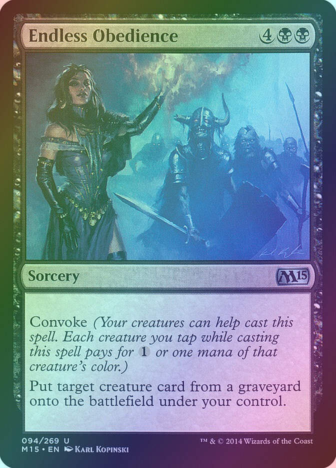 Endless Obedience (M15) (94) / Foil