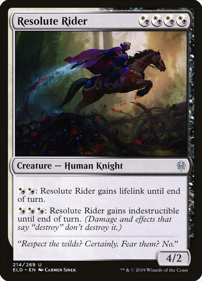 Resolute Rider (ELD) (214)