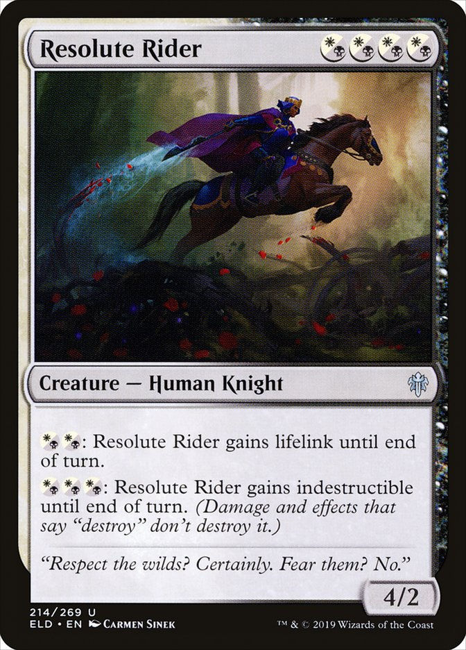 Resolute Rider (ELD) (214)