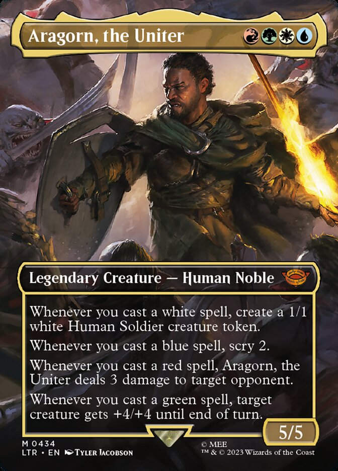 Aragorn, the Uniter (LTR) (434) / Borderless