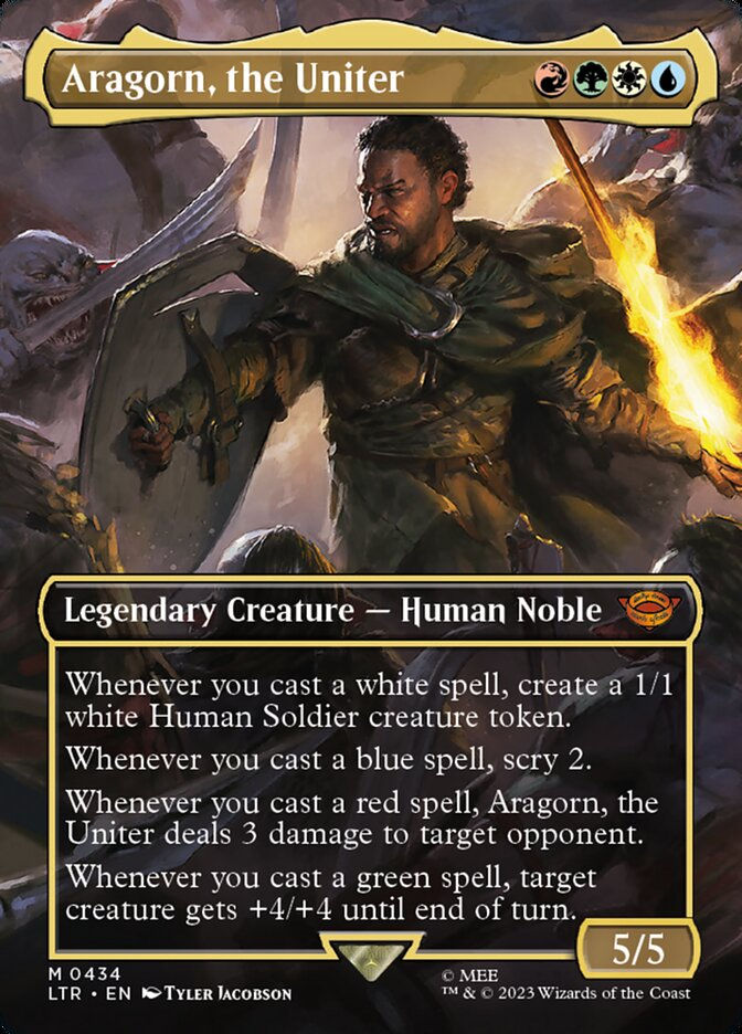 Aragorn, the Uniter (LTR) (434) / Borderless