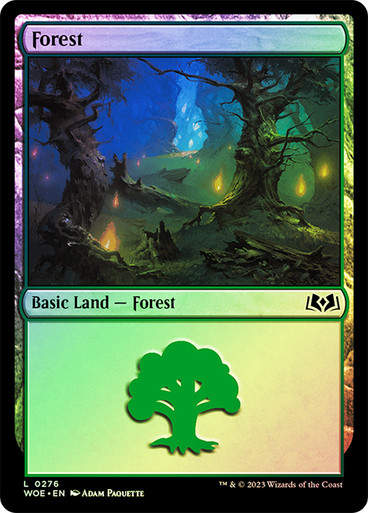 Forest (woe) (276) / Foil