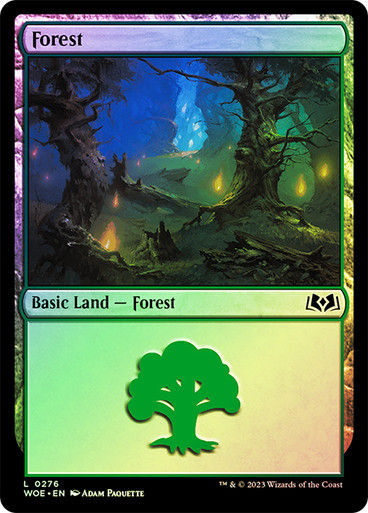 Forest (woe) (276) / Foil