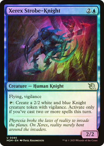 Xerex Strobe-Knight (mom) / Foil