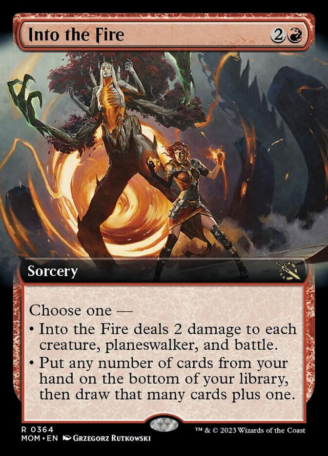 Into the Fire (mom_364) / Extended Art