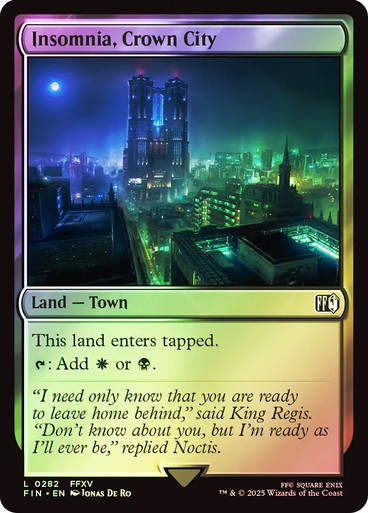 Insomnia, Crown City (FIN) (282) / Foil