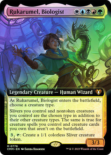 Rukarumel, Biologist (cmm) / Extended Art / Foil