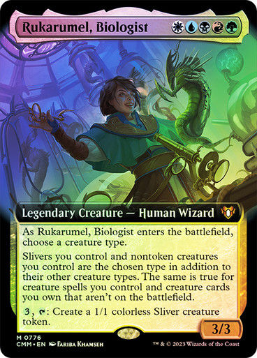 Rukarumel, Biologist (cmm) / Extended Art / Foil
