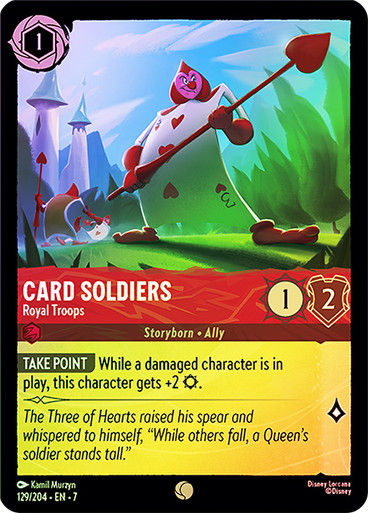 Card Soldiers - Royal Troops (LOR_ARC) / Foil