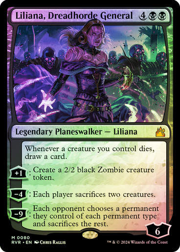 Liliana, Dreadhorde General (rvr) (80) / Foil