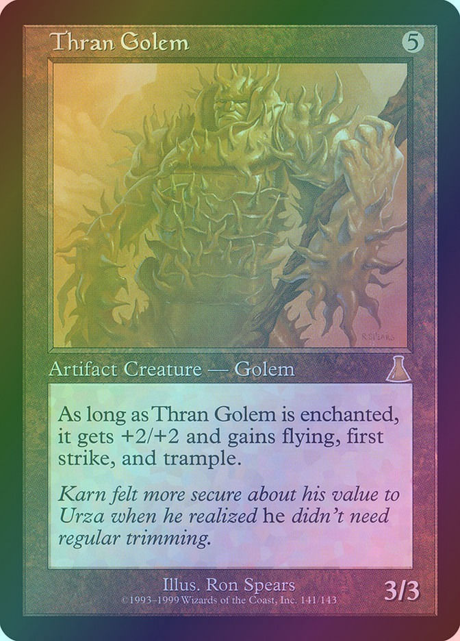 Thran Golem (UDS) (141) / Foil