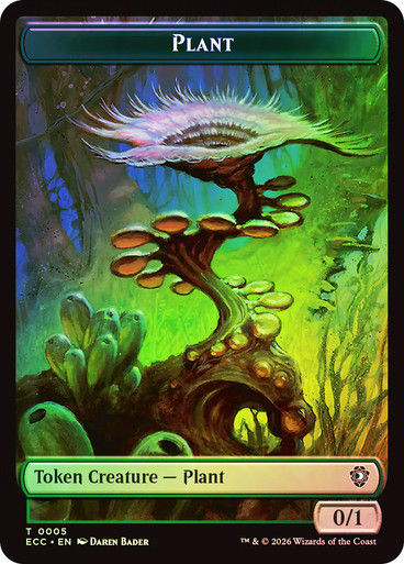 Elf Warrior // Plant (TECC) / Foil — cara 2 de 2