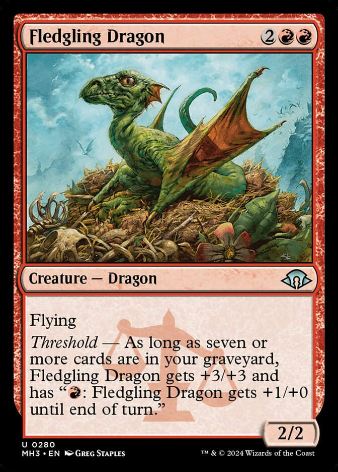 Fledgling Dragon (MH3) (280)
