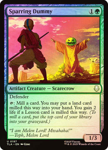 Sparring Dummy (TLA) (197) / Foil