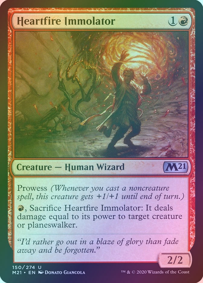 Heartfire Immolator (M21) (150) / Foil