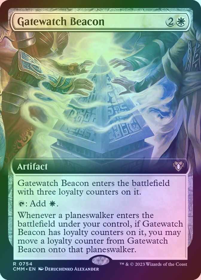 Gatewatch Beacon (CMM) (754) / Extended Art / Foil