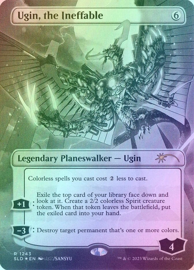 Ugin, the Ineffable (SLD) (1243) / Borderless / Foil
