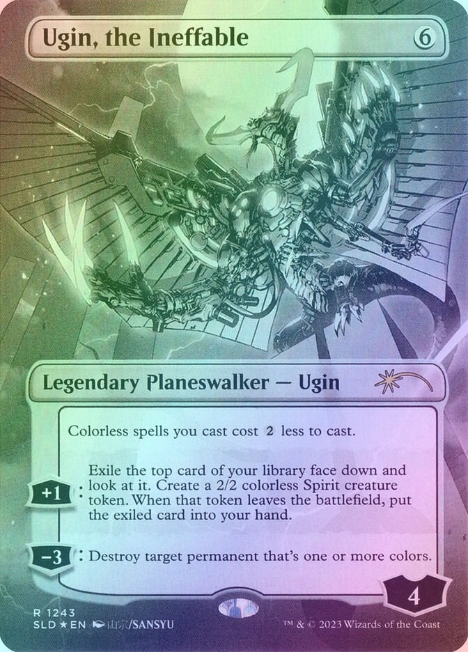 Ugin, the Ineffable (SLD) (1243) / Borderless / Foil