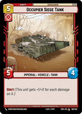 Occupier Siege Tank (SOR_#165/252)