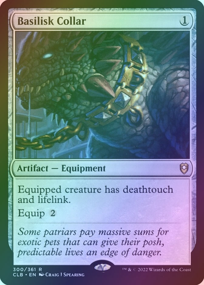 Basilisk Collar (CLB) (300) / Foil