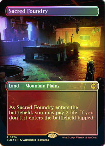 Sacred Foundry (clu) (279) / Foil