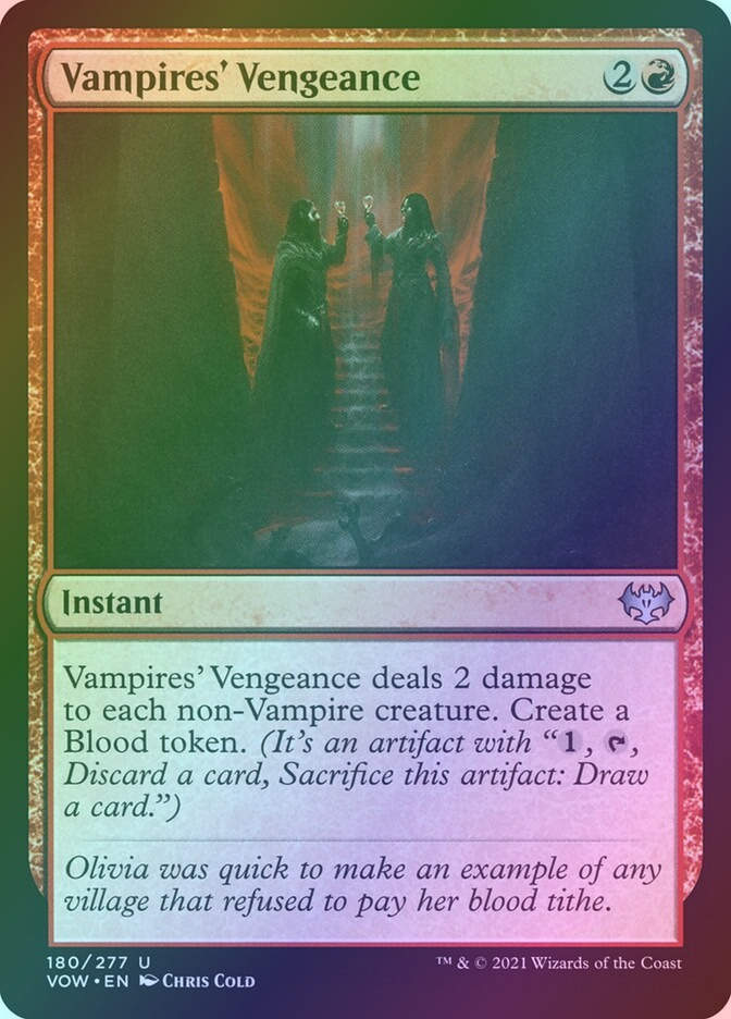 Vampires' Vengeance (VOW) (180) / Foil