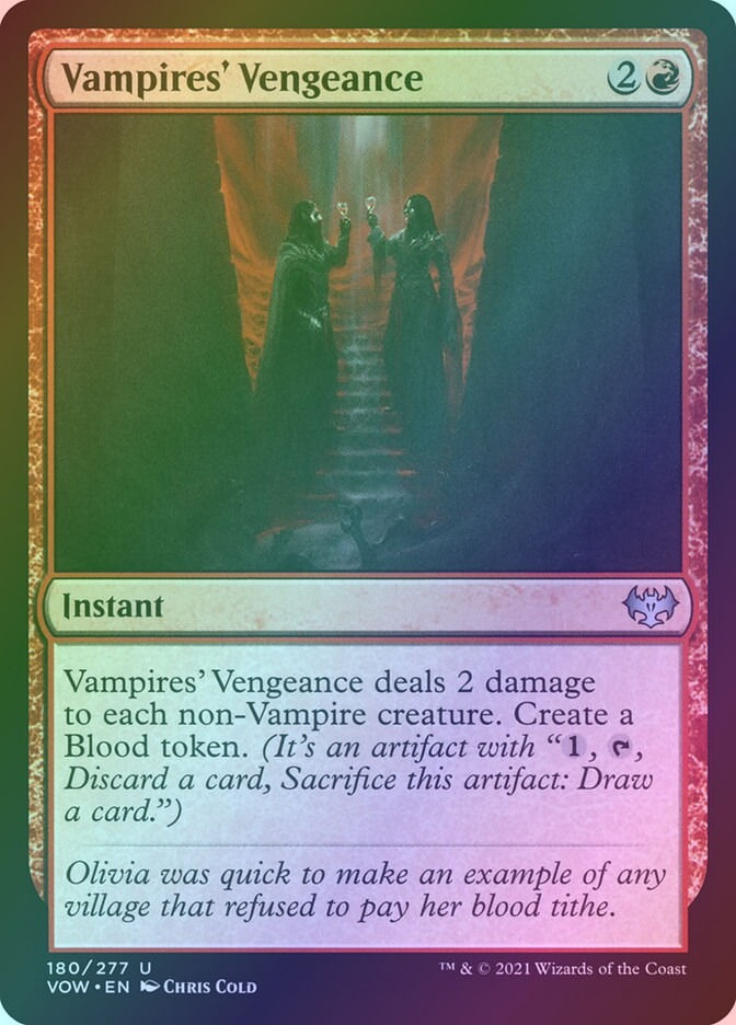 Vampires' Vengeance (VOW) (180) / Foil