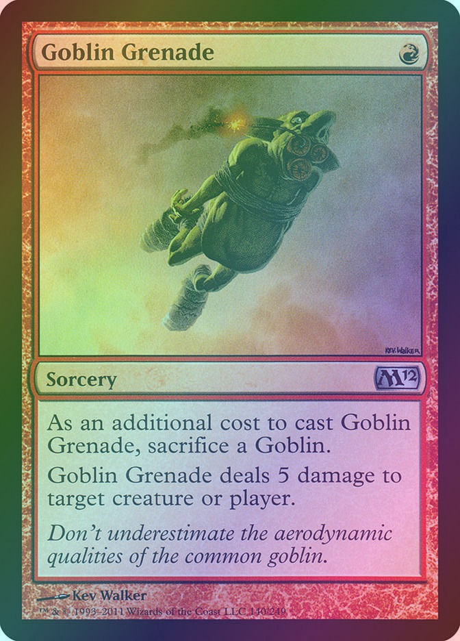 Goblin Grenade (M12) (140) / Foil