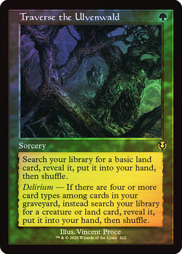 Traverse the Ulvenwald (INR) (422) / Foil Retro