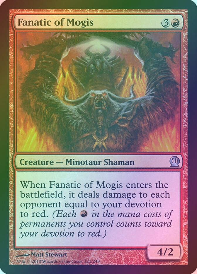 Fanatic of Mogis (THS) (121) / Foil