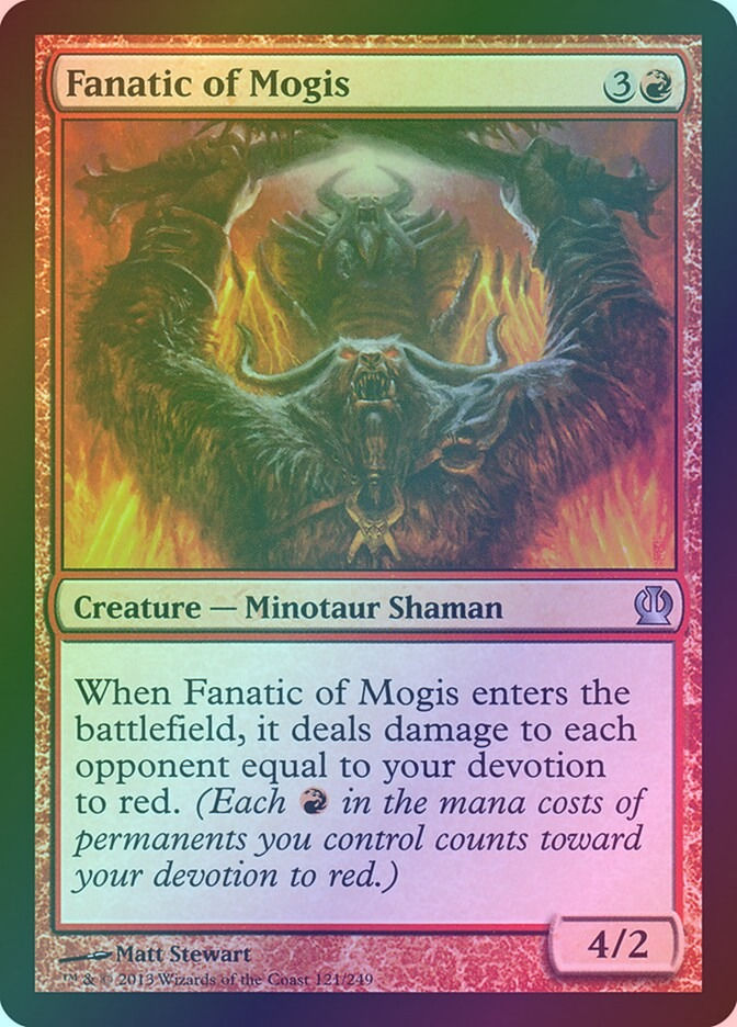 Fanatic of Mogis (THS) (121) / Foil